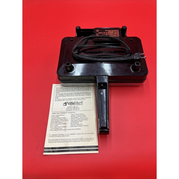 VillaWare Model 5200-NS Belgian Waffler Professional Electric Waffle Maker - Picture 4 of 5